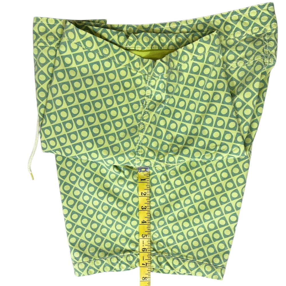 Original Paperbacks Geometric Patterned Swim Trunks - Picture 5 of 10